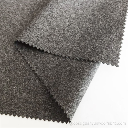 Melton Wool Fabric for Overcoat Anti-pill Melton Wool Fabric Manufactory